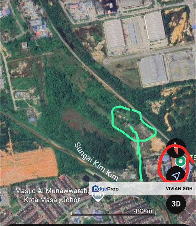 Pasir Gudang Agricultural Land For Sale, Johor, Pasir Gudang