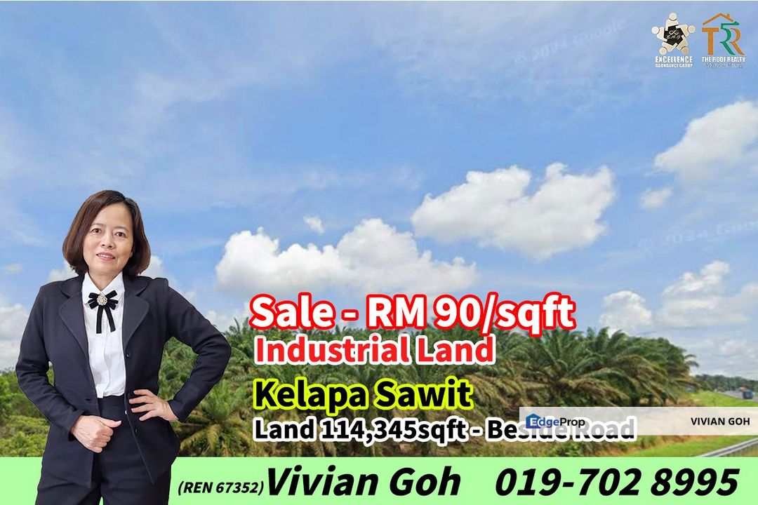 Kelapa Sawit Industrial Land For Sale, Johor, Kulai
