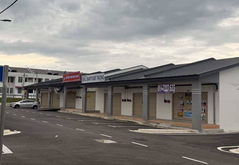 Bandar Putra Kulai Jalan Puyuh | New 1-Storey Shoplot | Putra Indah | From RM1800 | For Rent