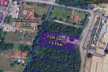 Jalan Seberang Balok