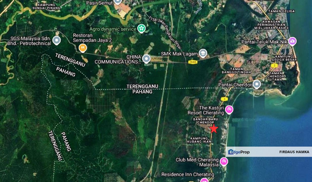 Tanah Berdekatan Pantai Cherating Balok Kuantan Pahang, Pahang, Balok