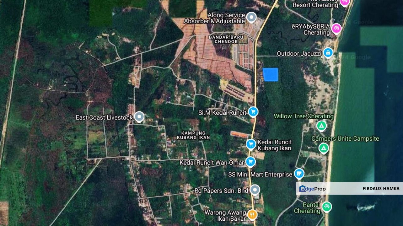 Tanah Berdekatan Pantai Cherating Balok Kuantan Pahang, Pahang, Balok