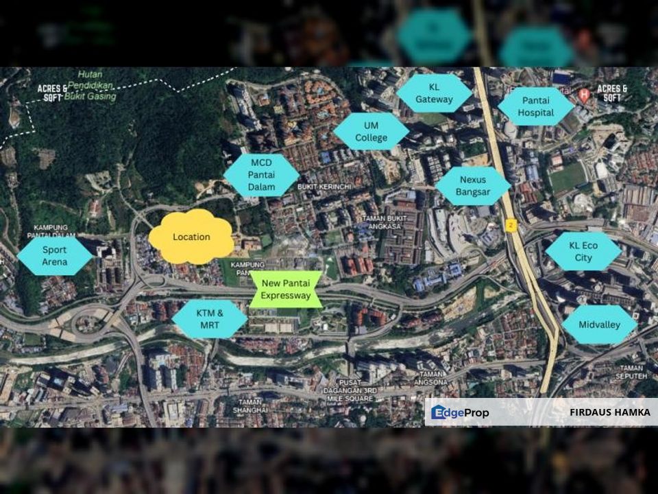 2 Lot Residential Land Pantai Dalam, All access is ready, Great Location, Kuala Lumpur, Pantai Dalam/Kerinchi