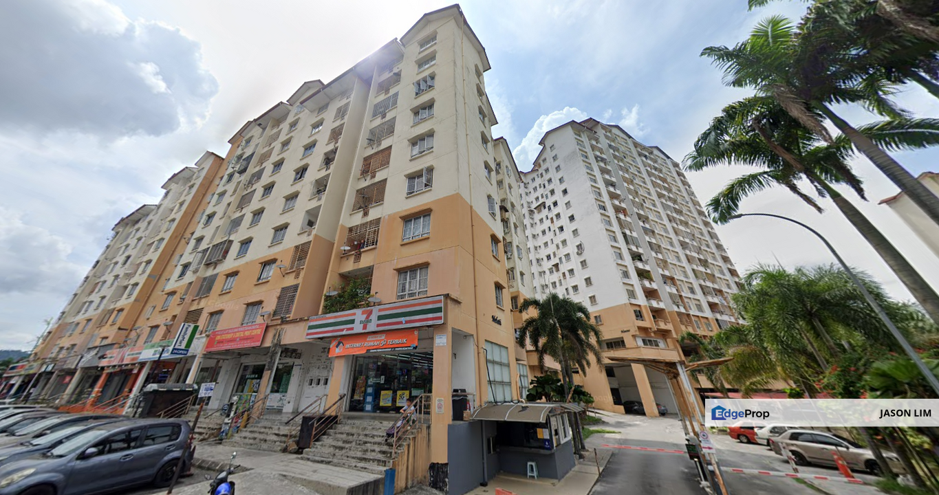 MURAH !! Apartment Melati 893sf @ Merdeka Villa Ampang - 5min to LRT, Kuala Lumpur, Ampang