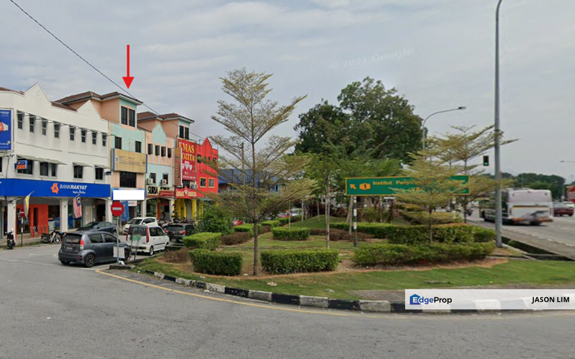 SAVE 102K !! 3.5-Sty Shop 1,399sf @ Medan Gopeng Ipoh -5min to Airport, Perak, Ipoh