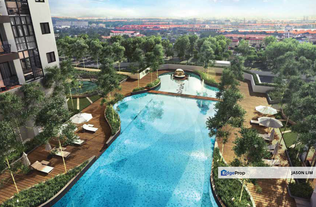 5% DEPO !! MURAH -30% !! Park Villa Condo 1,227sf @ Bdr Puchong Jaya, Selangor, Puchong