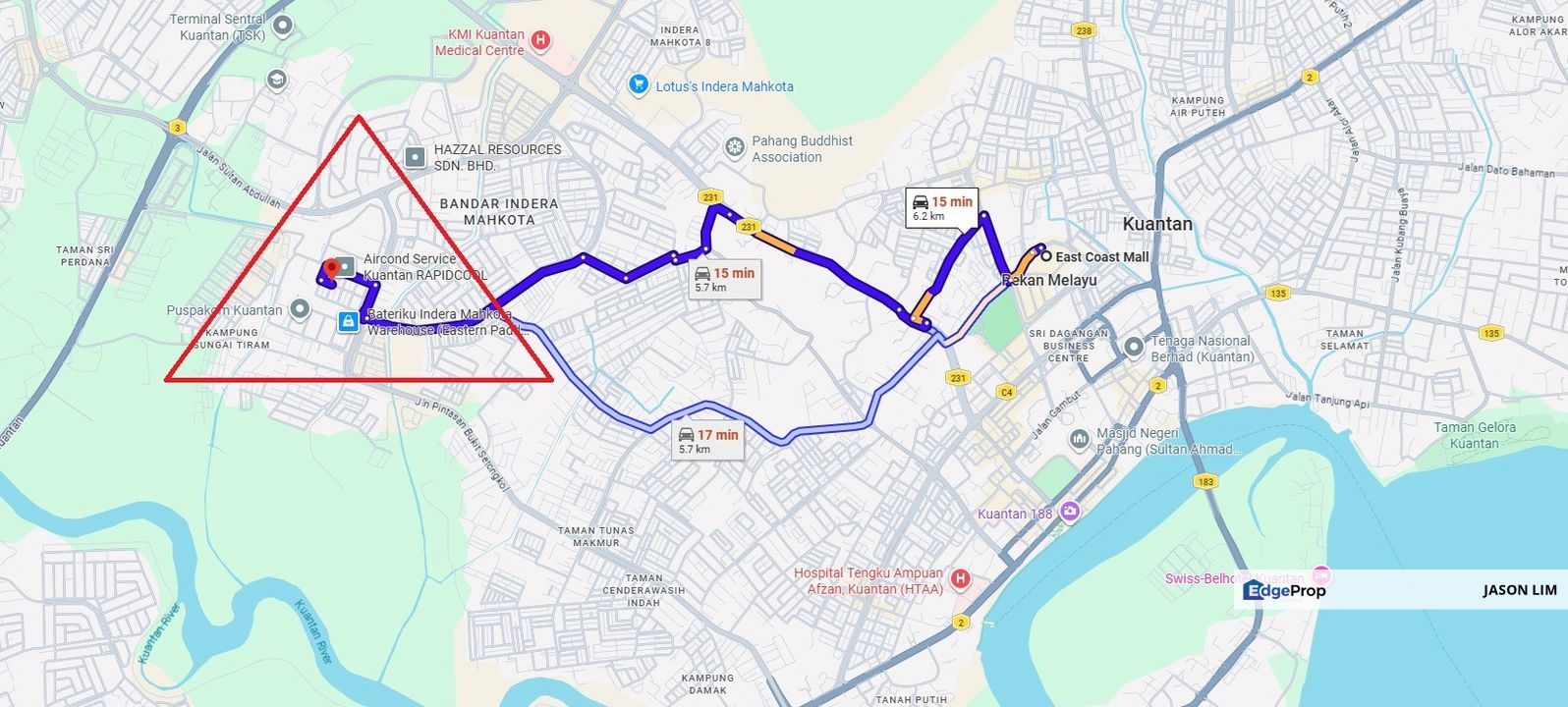 SAVE RM 100K : 1.5 Storey Terrace Factory @ Indera Mahkota Kuantan, Pahang, Kuantan