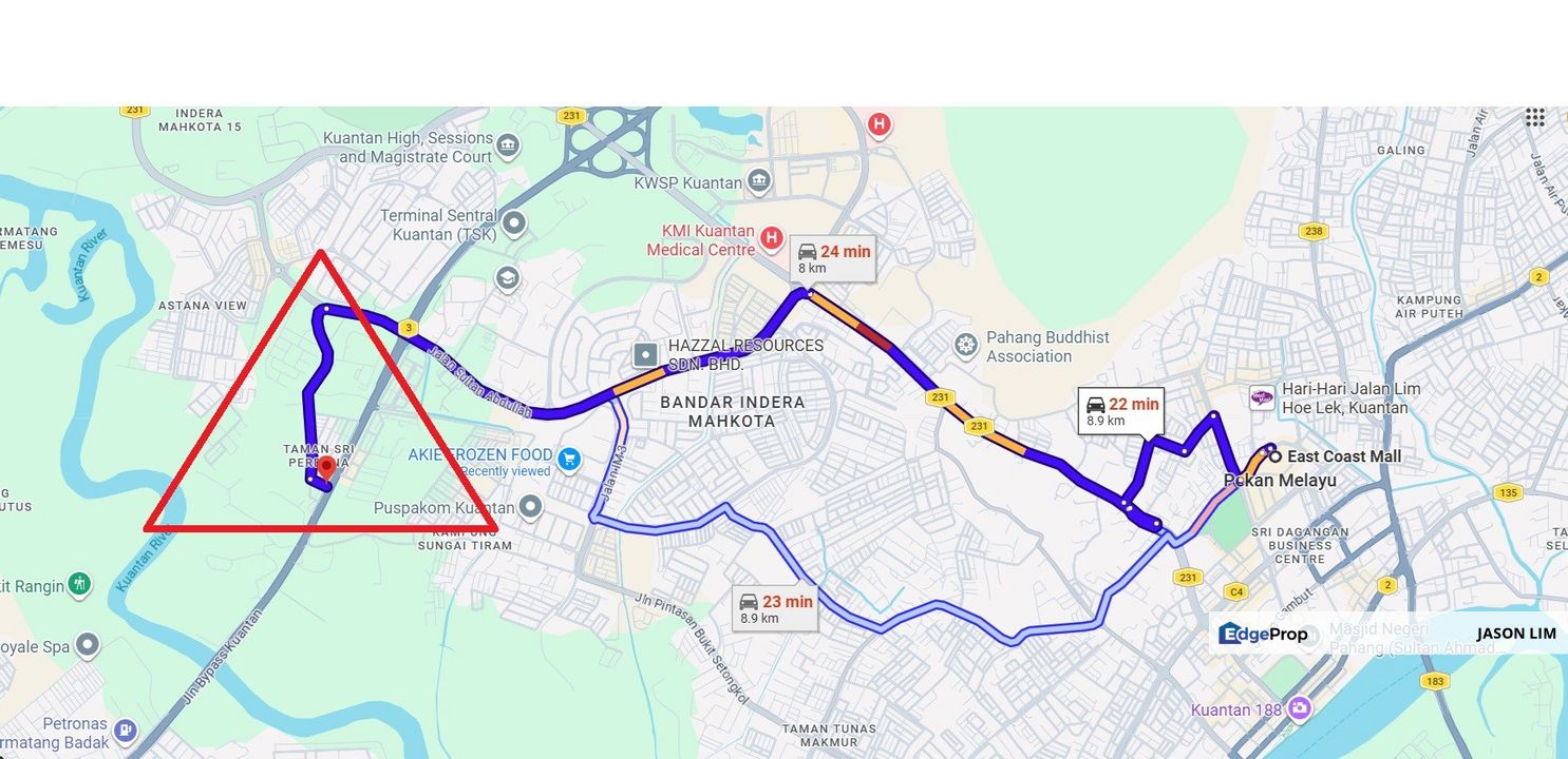 SAVE RM200K !! FREEHOLD 2-Storey Shoplot Mainroad @ Indera Mahkota Kuantan, Pahang, Kuantan