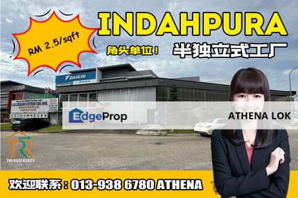 Indahpura - Semi-D Factory For Rent, Johor, Kulai