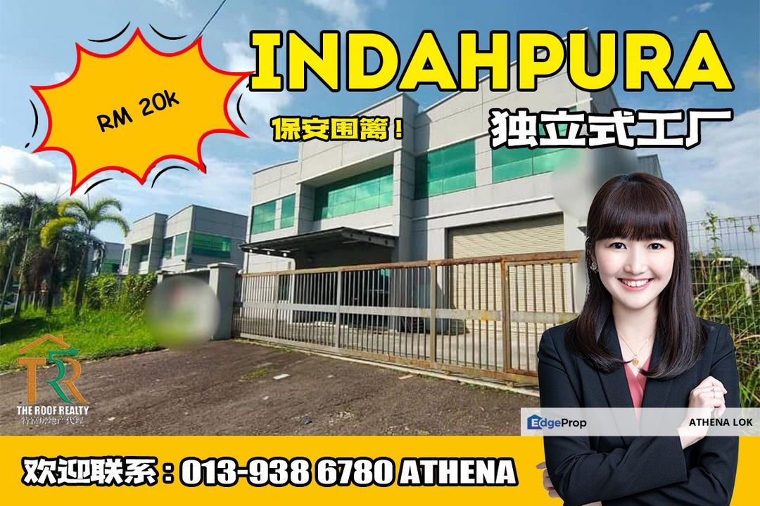 Indahpura - Detached Factory For Rent, Johor, Kulai