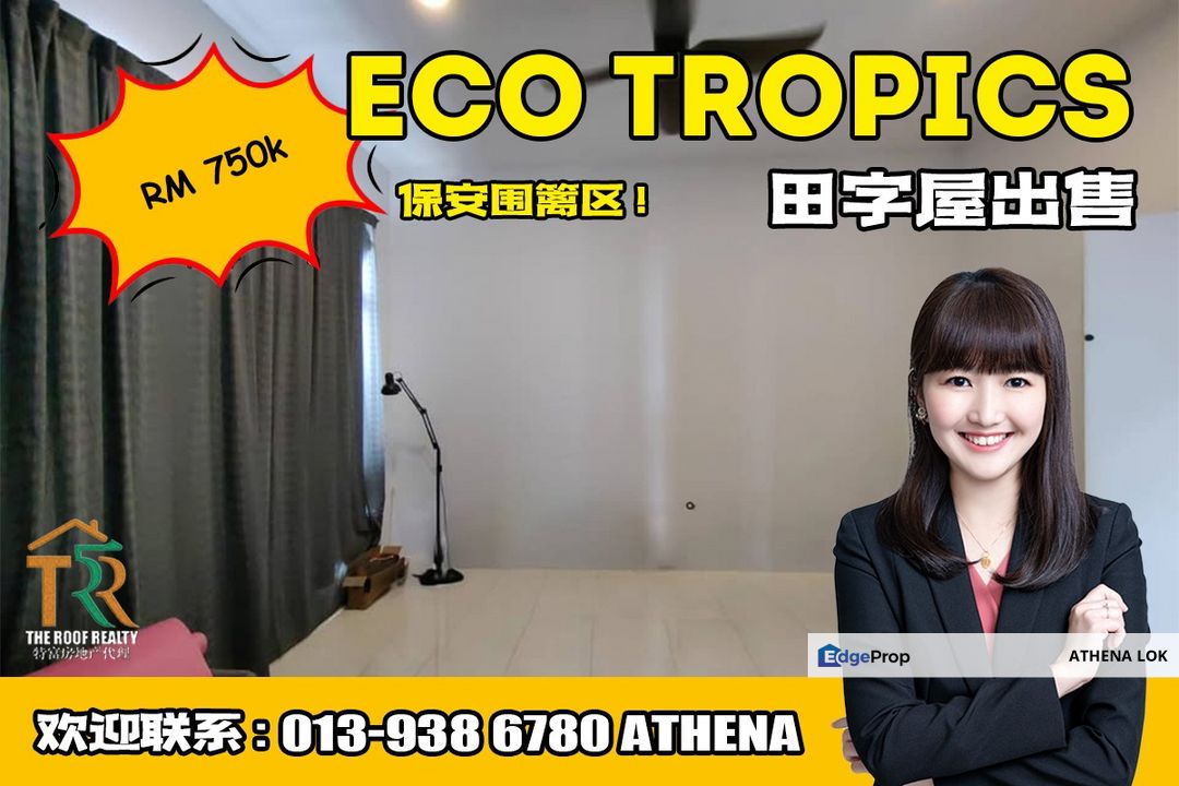 Eco Tropics - 2 Storey Cluster House For Sale, Johor, Pasir Gudang