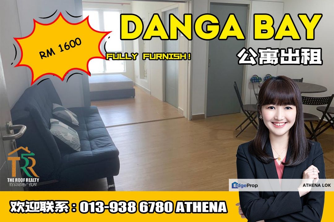 Tropez Residence 1 Bedroom Unit For Rent, Johor, Johor Bahru