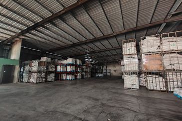 Detached Factory Warehouse Alor Gajah Big Land High Ceiling for Rent