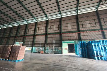Detached Factory Warehouse Alor Gajah Big Land High Ceiling for Rent