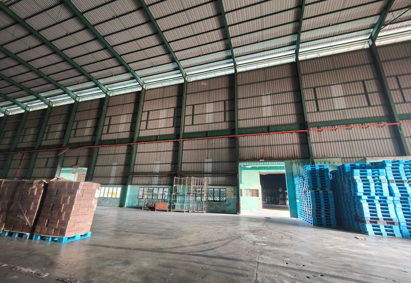 Detached Factory Warehouse Alor Gajah Big Land High Ceiling for Rent