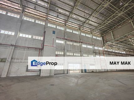 Detached Factory Warehouse Merlimau Industrial Park Melaka High Ceiling Big Land for Sale, Melaka, Merlimau
