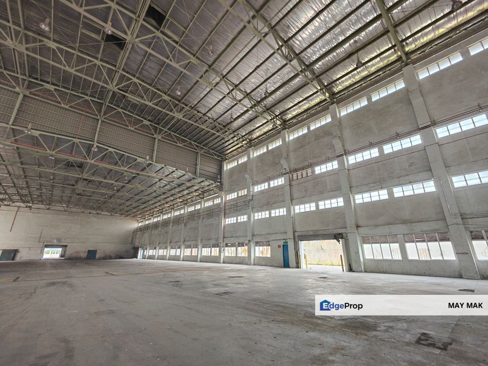 Detached Factory Warehouse Merlimau Industrial Park Melaka High Ceiling Big Land for Sale, Melaka, Merlimau