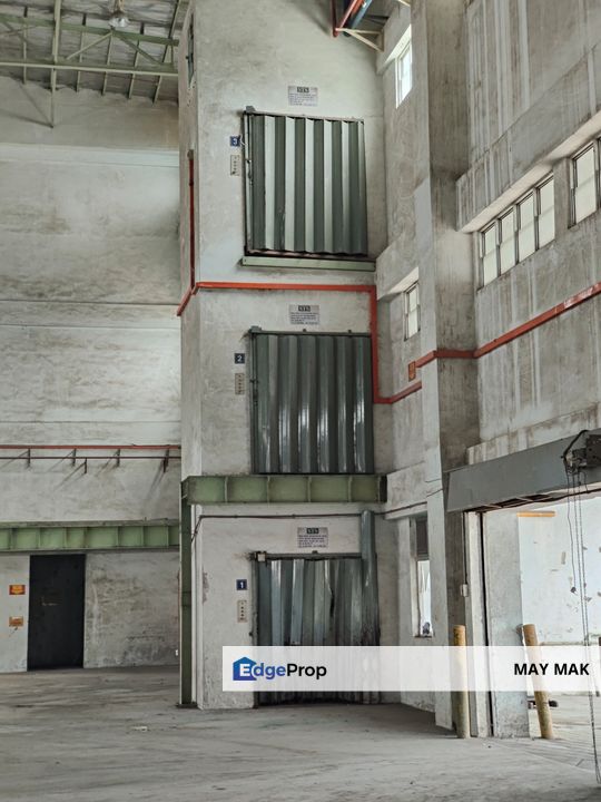 Detached Factory Warehouse Merlimau Industrial Park Melaka High Ceiling Big Land for Sale, Melaka, Merlimau