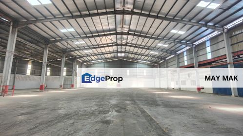Detached Factory Bukit Rambai Melaka High Roofing With Loading Bays for Sale, Melaka, Bukit Rambai