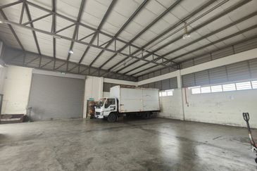 Detached 1 Storey Factory Warehouse Rembia Alor Gajah Melaka for Sale