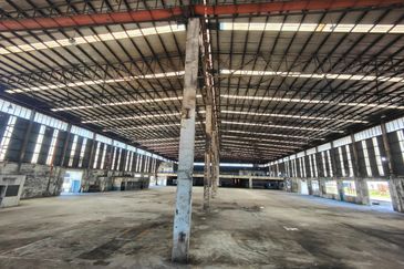 Detached Factory Warehouse Melaka Tengah Industrial Park Heavy Industry High Ceiling Big Land
