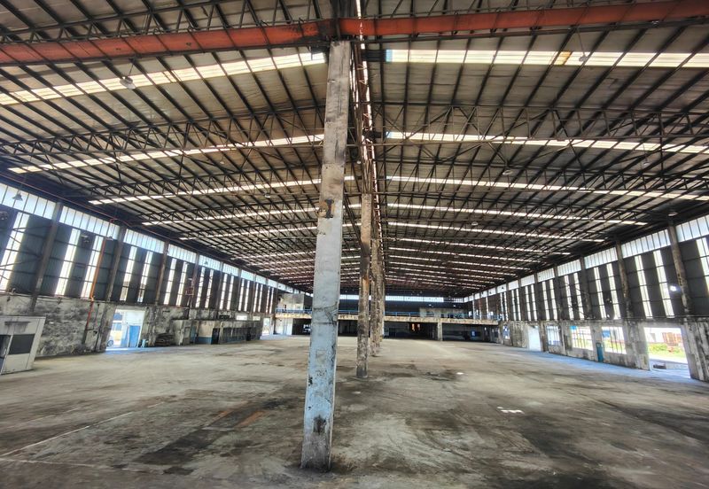 Detached Factory Warehouse Melaka Tengah Industrial Park Heavy Industry High Ceiling Big Land