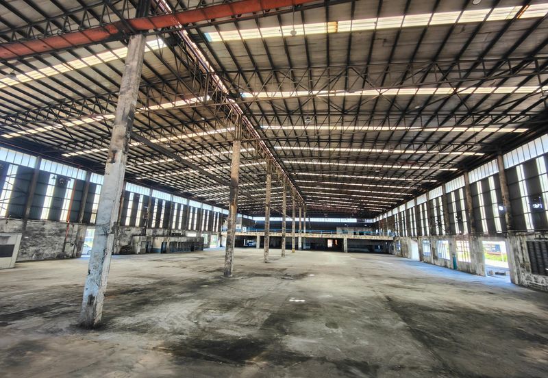 Detached Factory Warehouse Melaka Tengah Industrial Park Heavy Industry High Ceiling Big Land