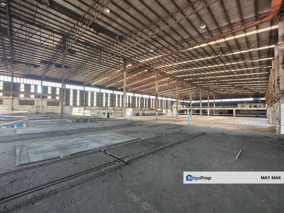 Factory Warehouse Melaka Tengah Heavy Industry Park High Ceiling Gas Passing Selling Below Bank Value, Melaka, Melaka Tengah