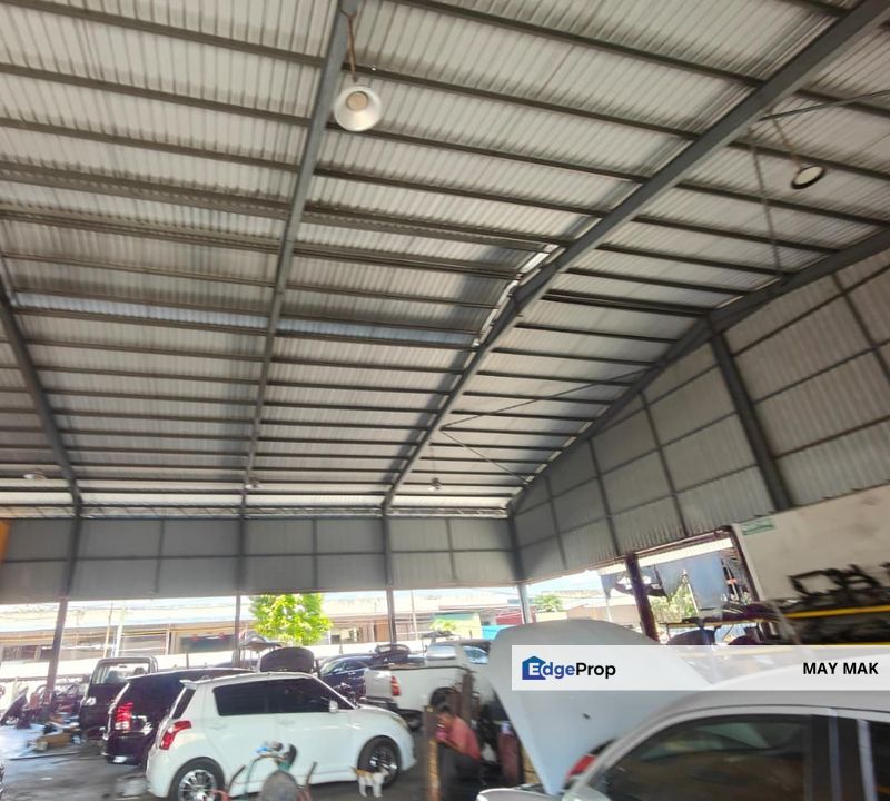 Detached Factory Warehouse Telok Mas Melaka Tengah High Roofing Good Condition for Sale, Melaka, Melaka Jaya