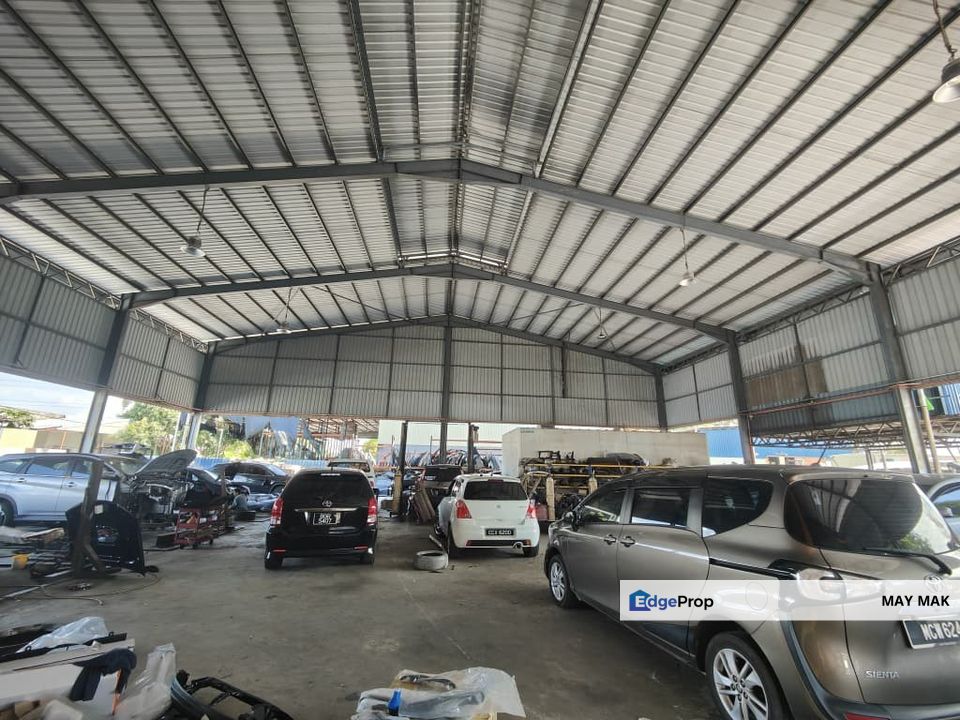 Detached Factory Warehouse Telok Mas Melaka Tengah High Roofing Good Condition for Sale, Melaka, Melaka Jaya