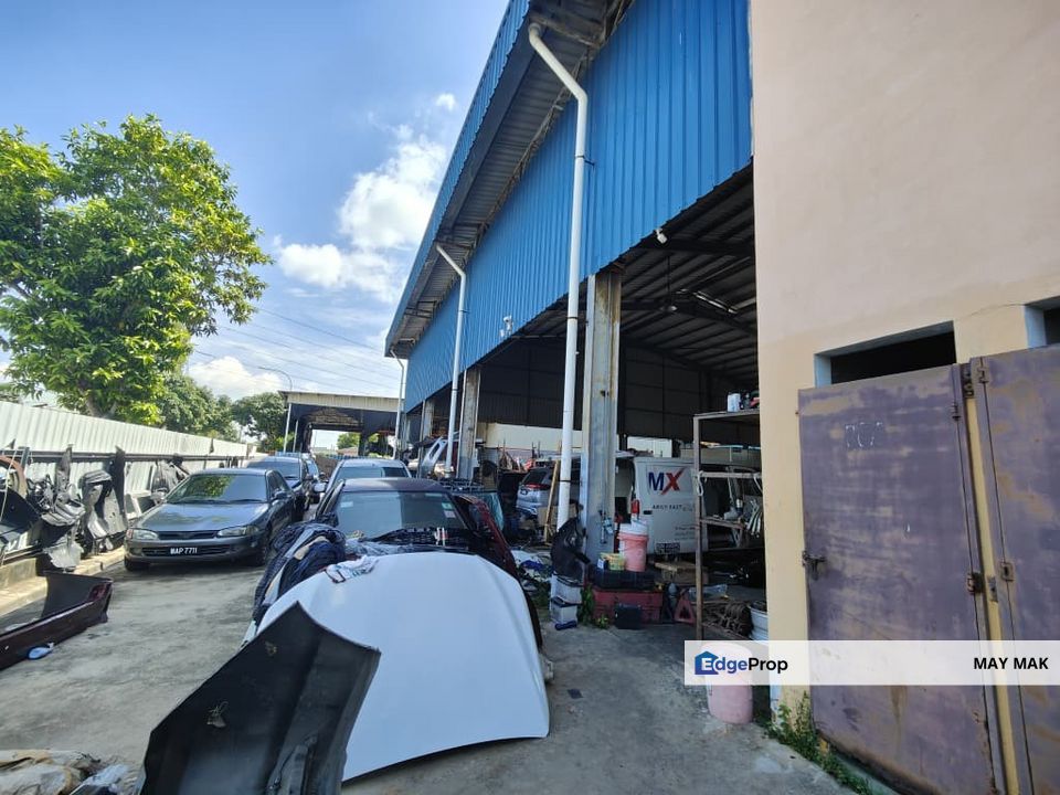 Detached Factory Warehouse Telpk Mas Melaka Tengah High Roof Big Land for Sale, Melaka, Melaka Jaya