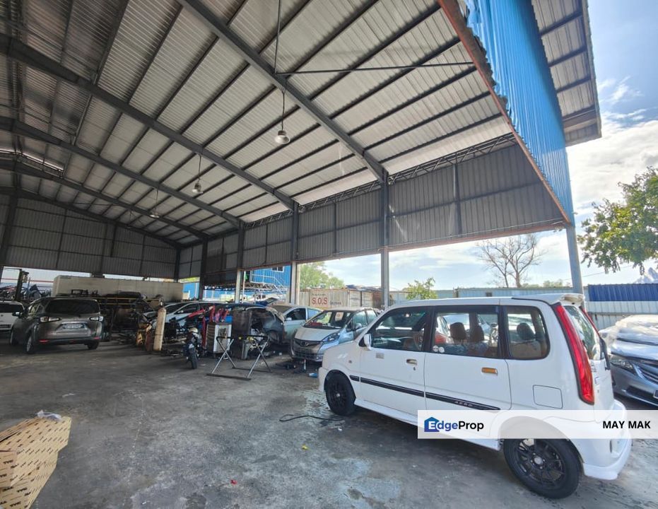 Detached Factory Warehouse Telpk Mas Melaka Tengah High Roof Big Land for Sale, Melaka, Melaka Jaya