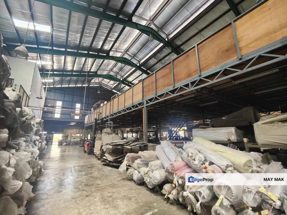Detached Factory Warehouse Bukit Rambai Melaka Tengah High Roof Big Land for Sale, Melaka, Bukit Rambai