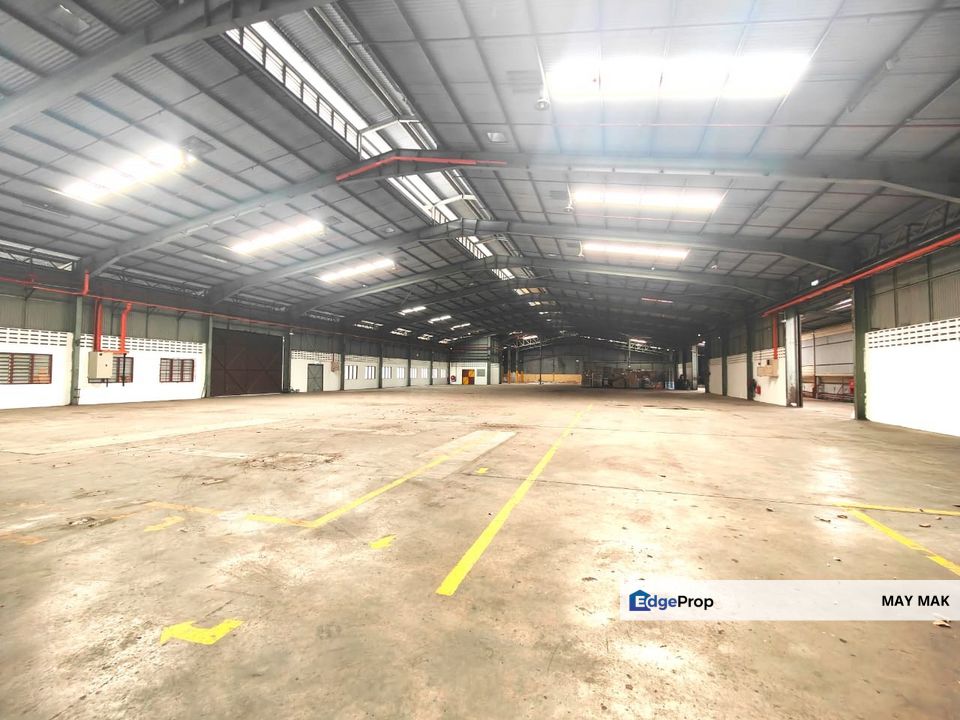 Detached Factory Warehouse Bukit Rambai Melaka 38,000 sqft for Rent, Melaka, Ayer Keroh