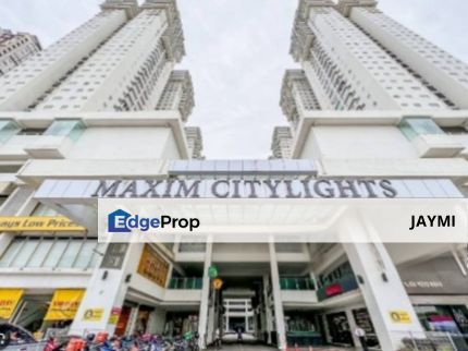 Super Nice Shop Lot @ Maxim Citylights Sentul for Sale, Kuala Lumpur, Sentul