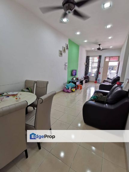 Taman Bestari Indah Ulu Tiram Puteri Wangsa Pelangi Indah Gaya Single Storey Terrace House For Sale , Johor, Ulu Tiram