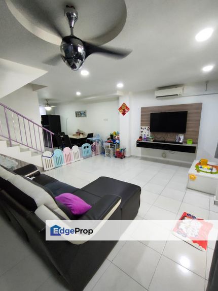 Taman Nusantara Gelang Patah Jalan Nusaria Iskandar Puteri Double Storey Medium Cost For Sale , Johor, Gelang Patah