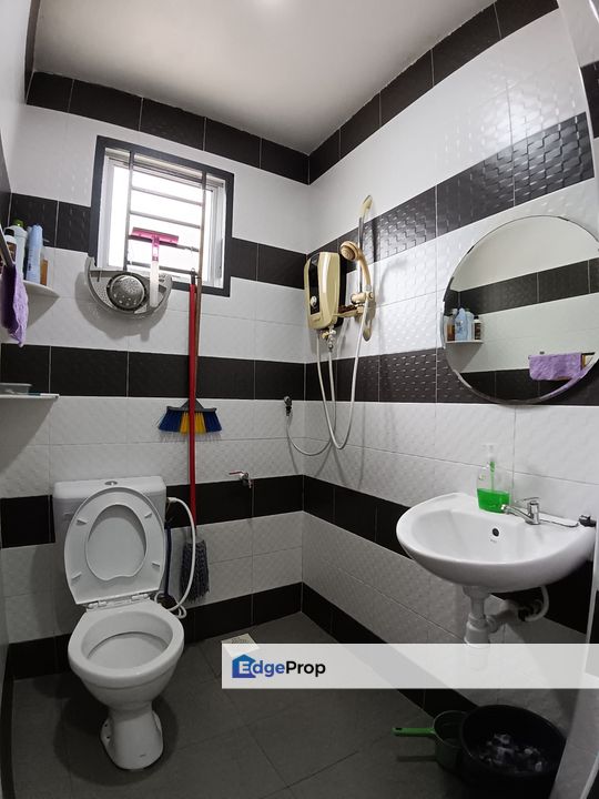 Taman Sierra Perdana Masai Pasir Gudang Megah Ria Seri Alam Permas Jaya Double Storey Terrace House Fully Furnished For Rent , Johor, Masai