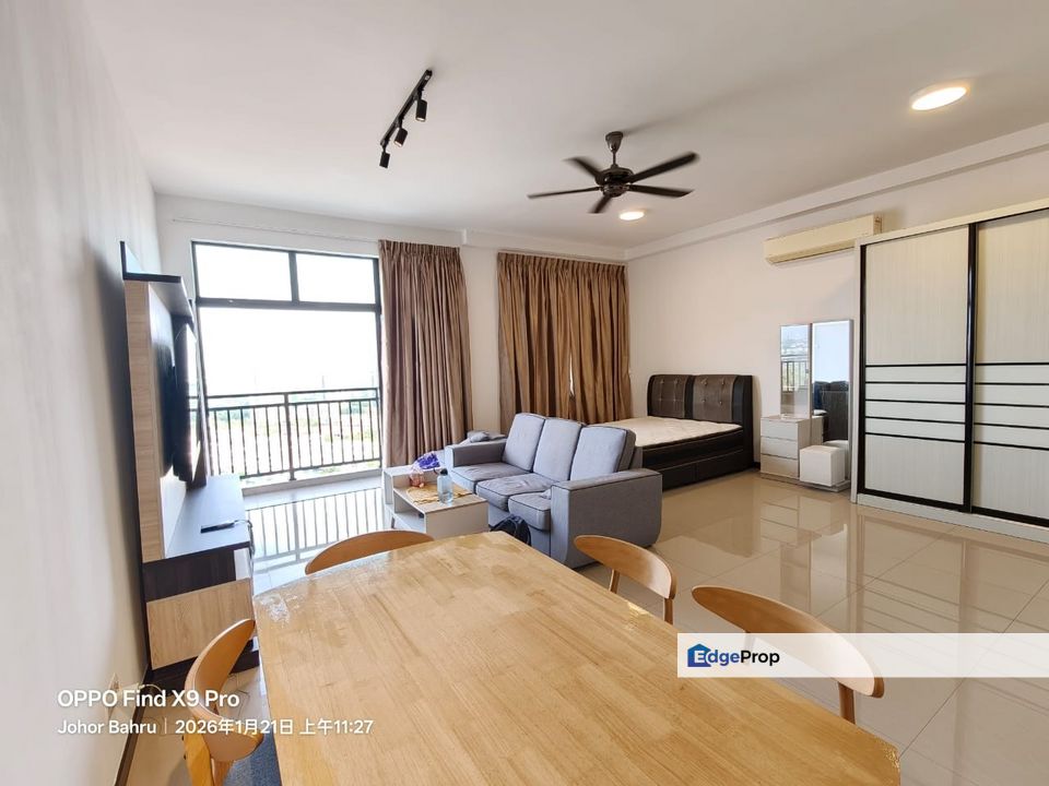 Molek Regency Taman Molek Plentong Masai Studio Fully Furnished For Rent , Johor, Johor Bahru
