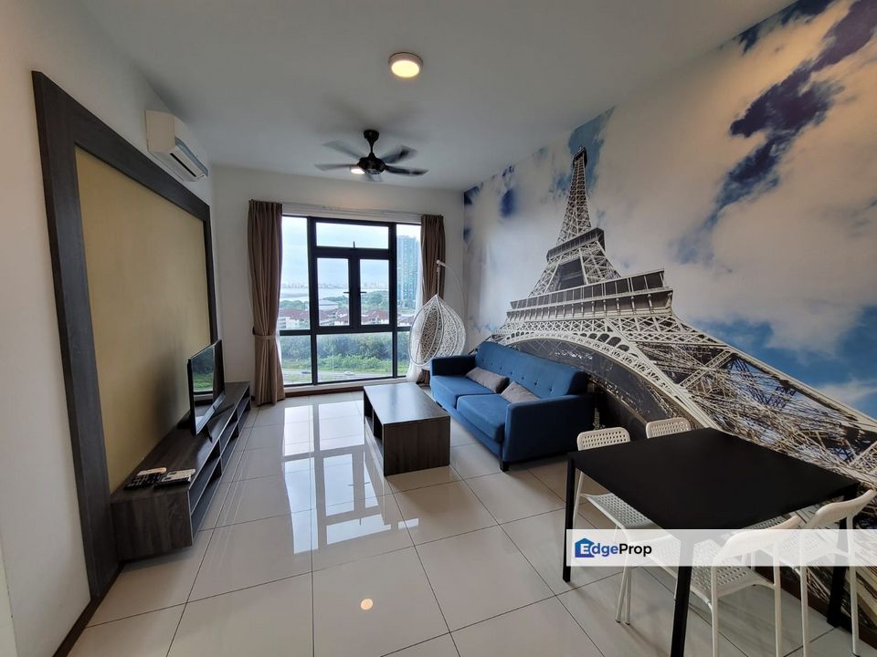 Crescent Bay Suites Bayu Puteri Permas Jaya Johor Bahru Masai Fully Furnished For Rent , Johor, Johor Bahru