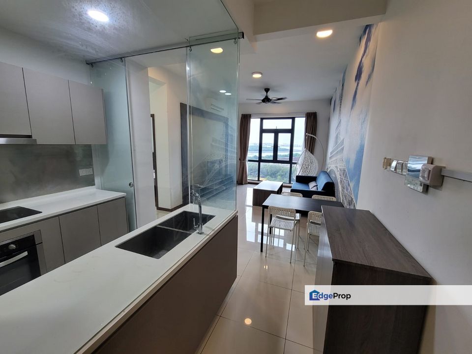 Crescent Bay Suites Bayu Puteri Permas Jaya Johor Bahru Masai Fully Furnished For Rent , Johor, Johor Bahru