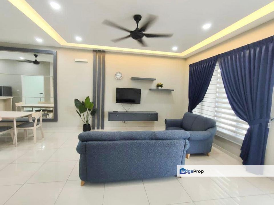 Sunway Citrine Lakehomes Iskandar Puteri Medini Gelang Patah Nusajaya Double Storey Terrace House Fully Furnished For Rent , Johor, 