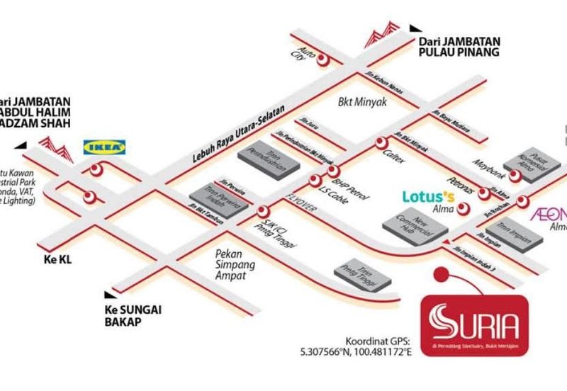 Sanctuary Suria Alma Double Storey Semi Detached For Sale