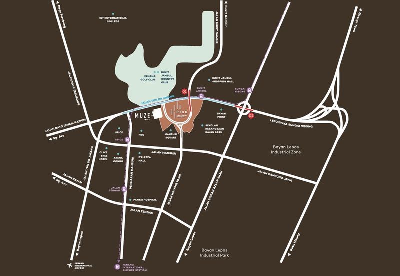 Muze @ PICC Bayan Lepas Condominium For Sale