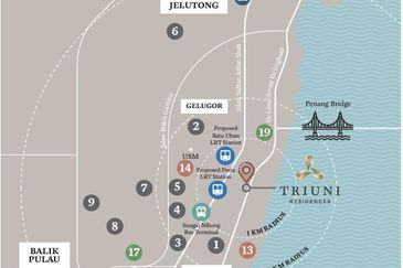 Triuni Residence Batu Uban Condominium for sale