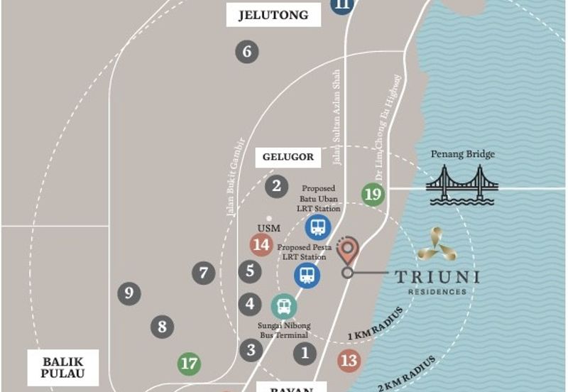 Triuni Residence Batu Uban Condominium for sale