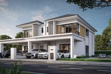 Meera Grand Bukit Banyan Double Storey Semi Detached House For Sale