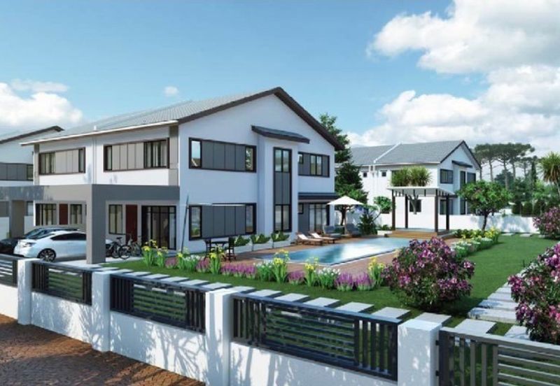 Sylvia Taman Saujana 2 Storey Semi Detached House for sale