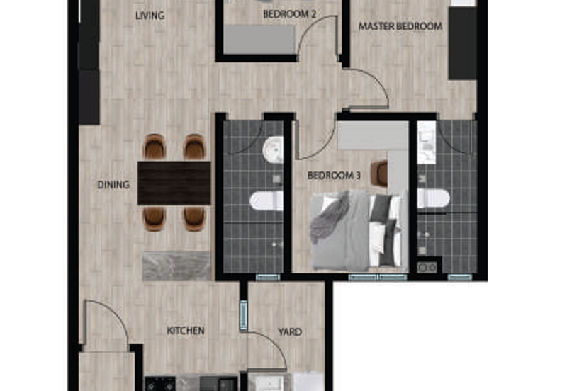 TwinStar @ Lintang Slim / Twin Star Jelutong Condominium For Sale