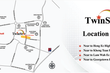 TwinStar @ Lintang Slim / Twin Star Jelutong Condominium For Sale